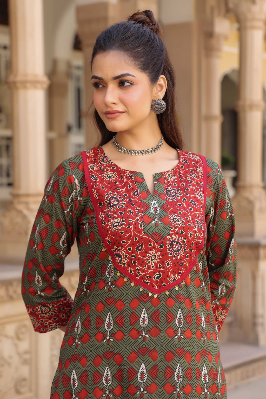 Women Ethnic Motifs Printed Kurta