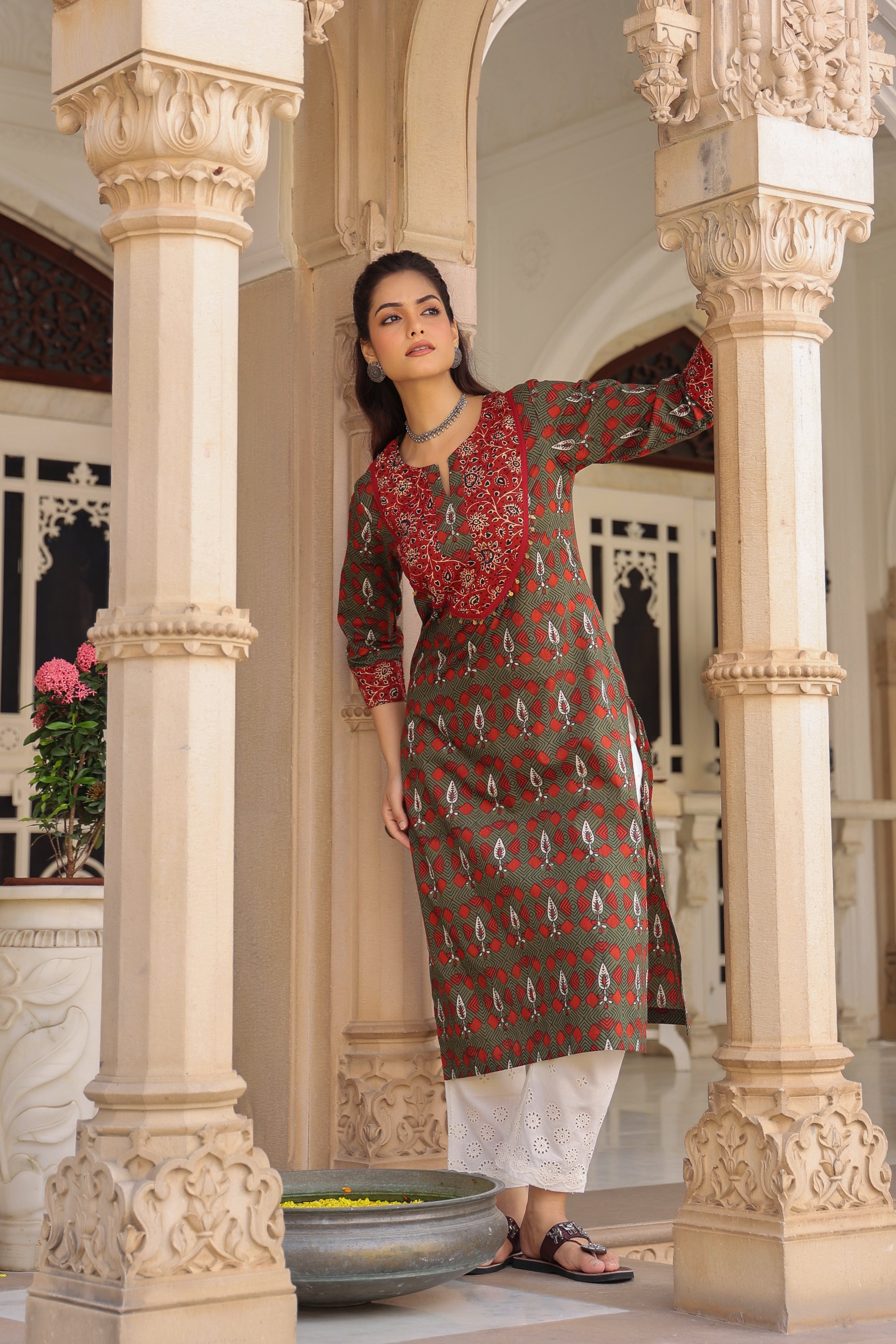 Women Ethnic Motifs Printed Kurta