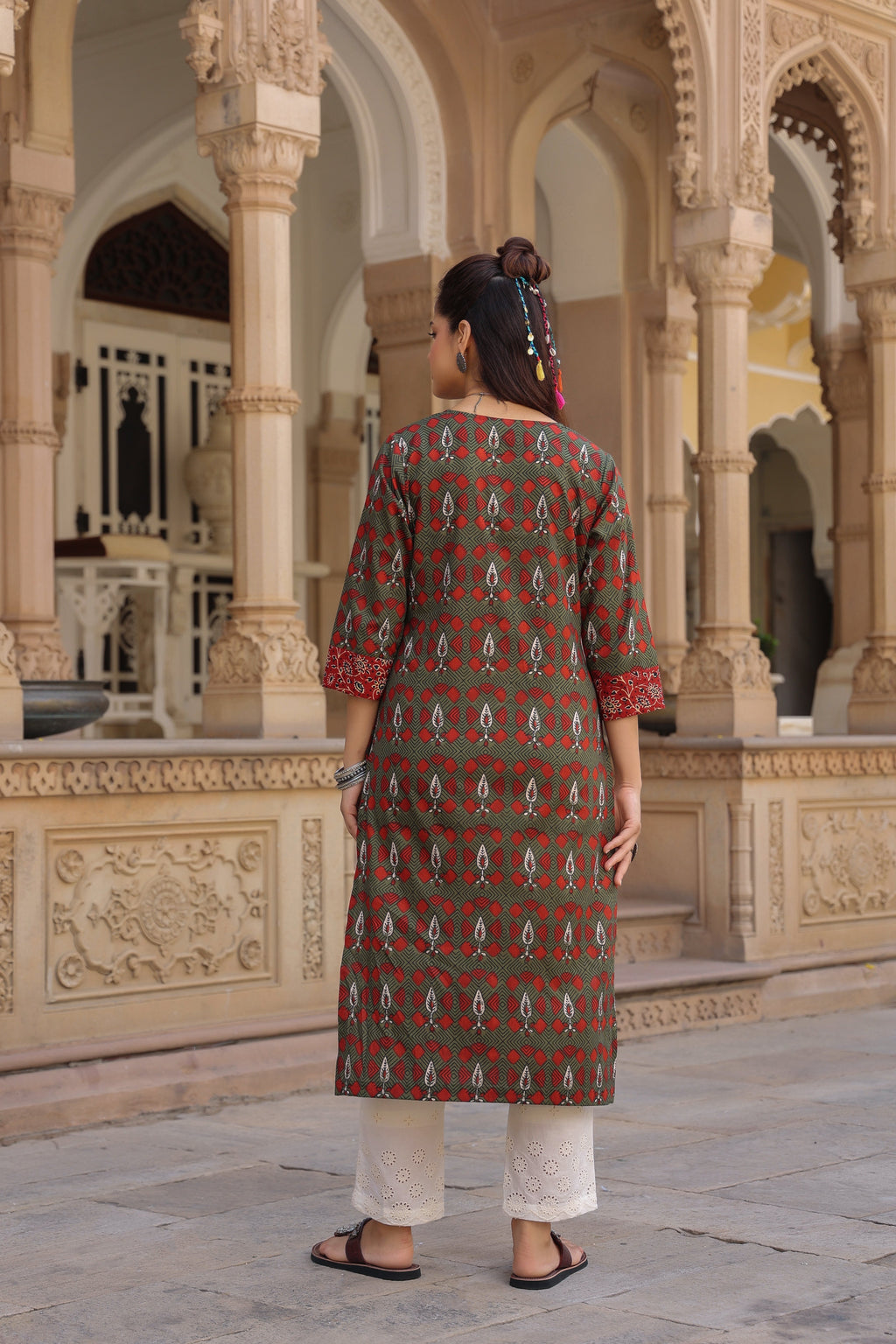 Women Ethnic Motifs Printed Kurta
