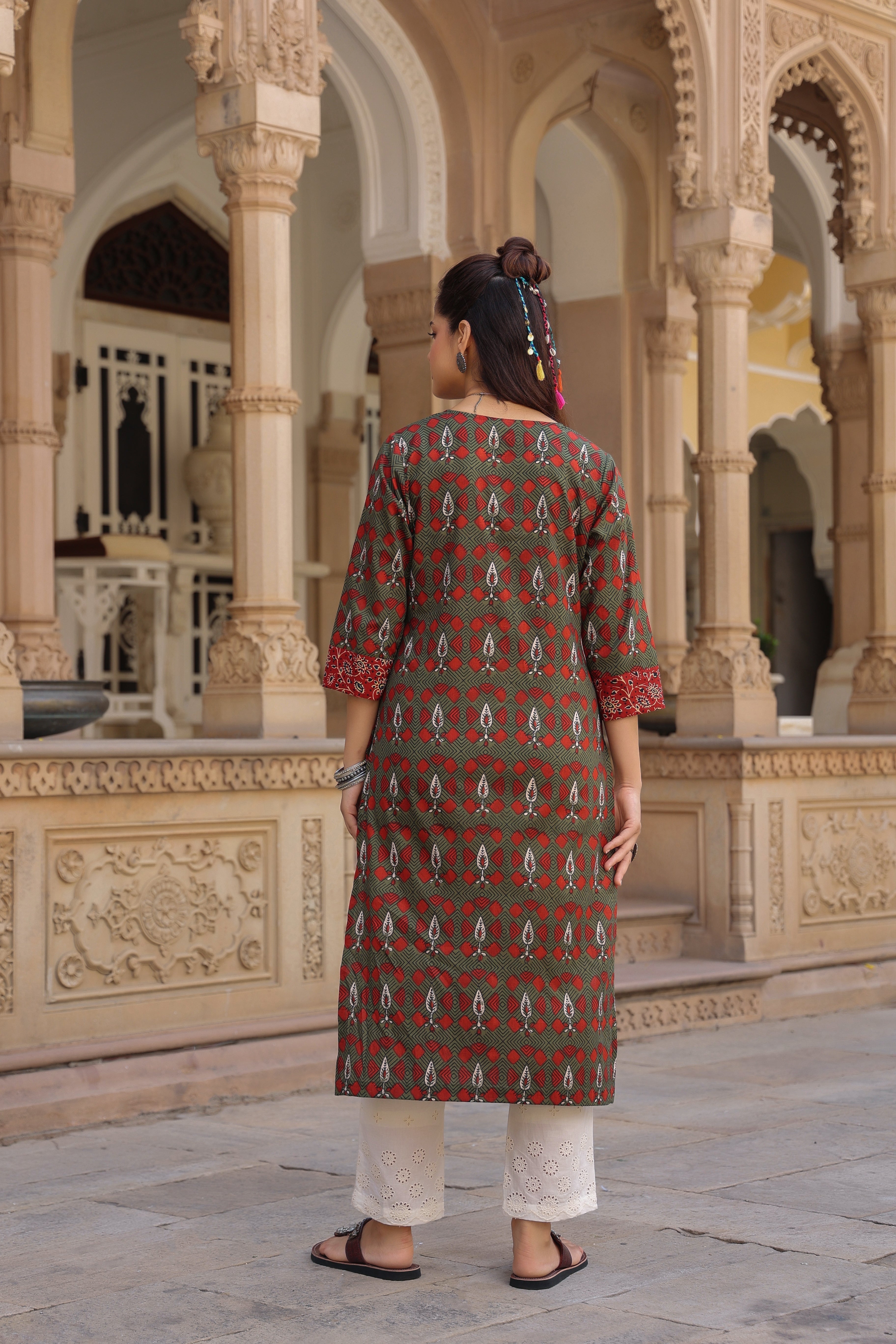 Women Ethnic Motifs Printed Kurta