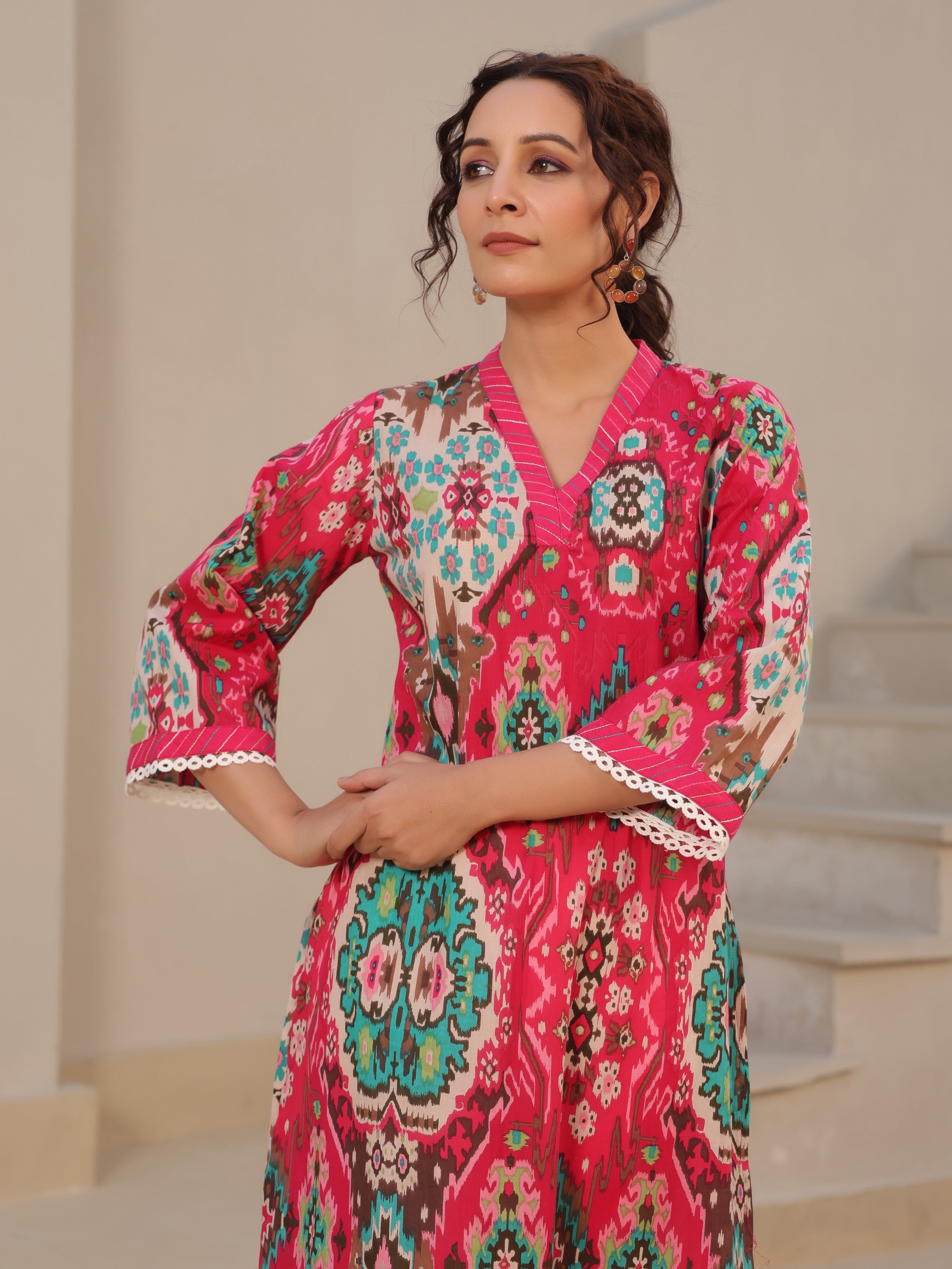 Women Ethnic Motifs Printed Kurta