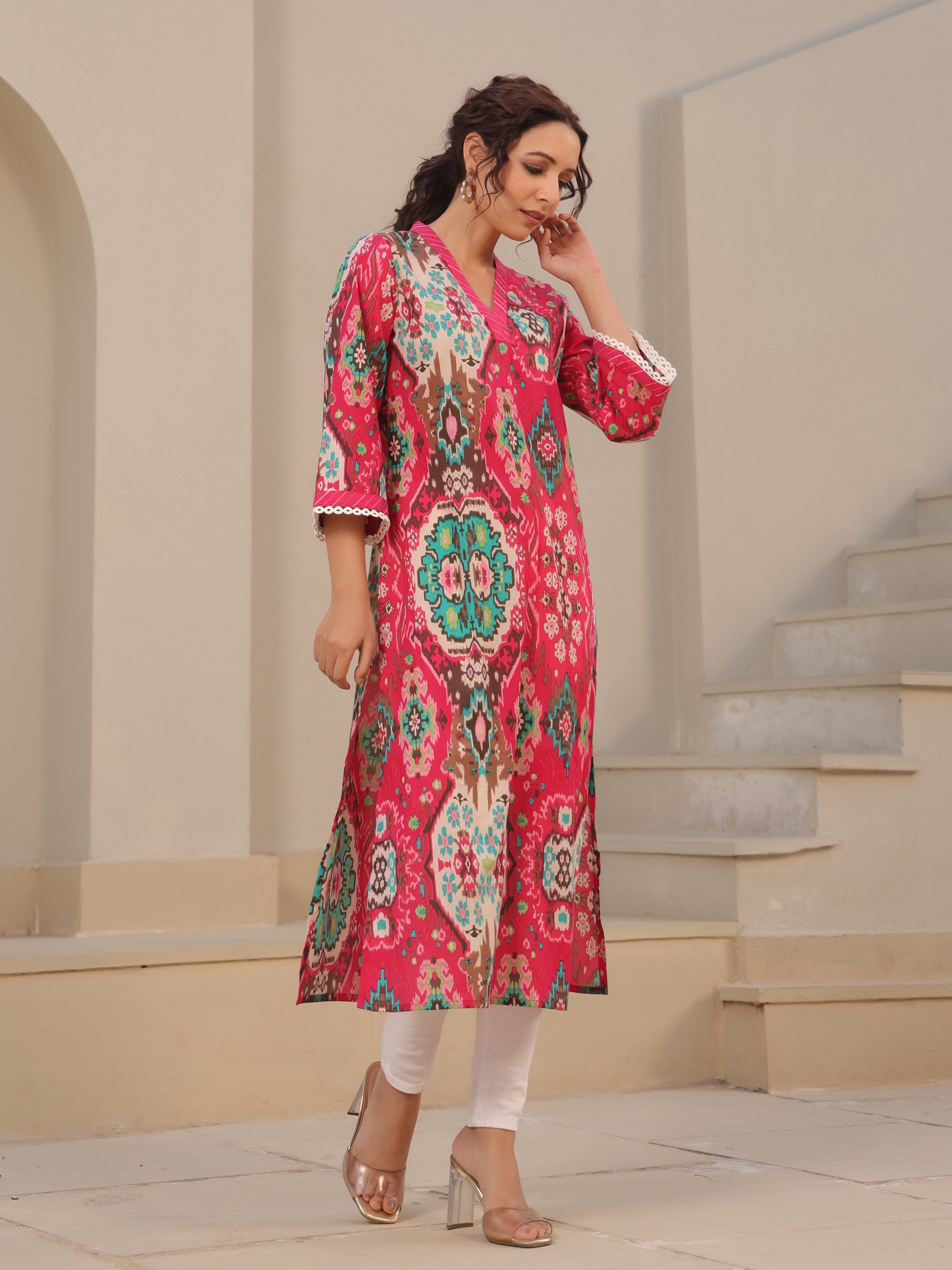 Women Ethnic Motifs Printed Kurta