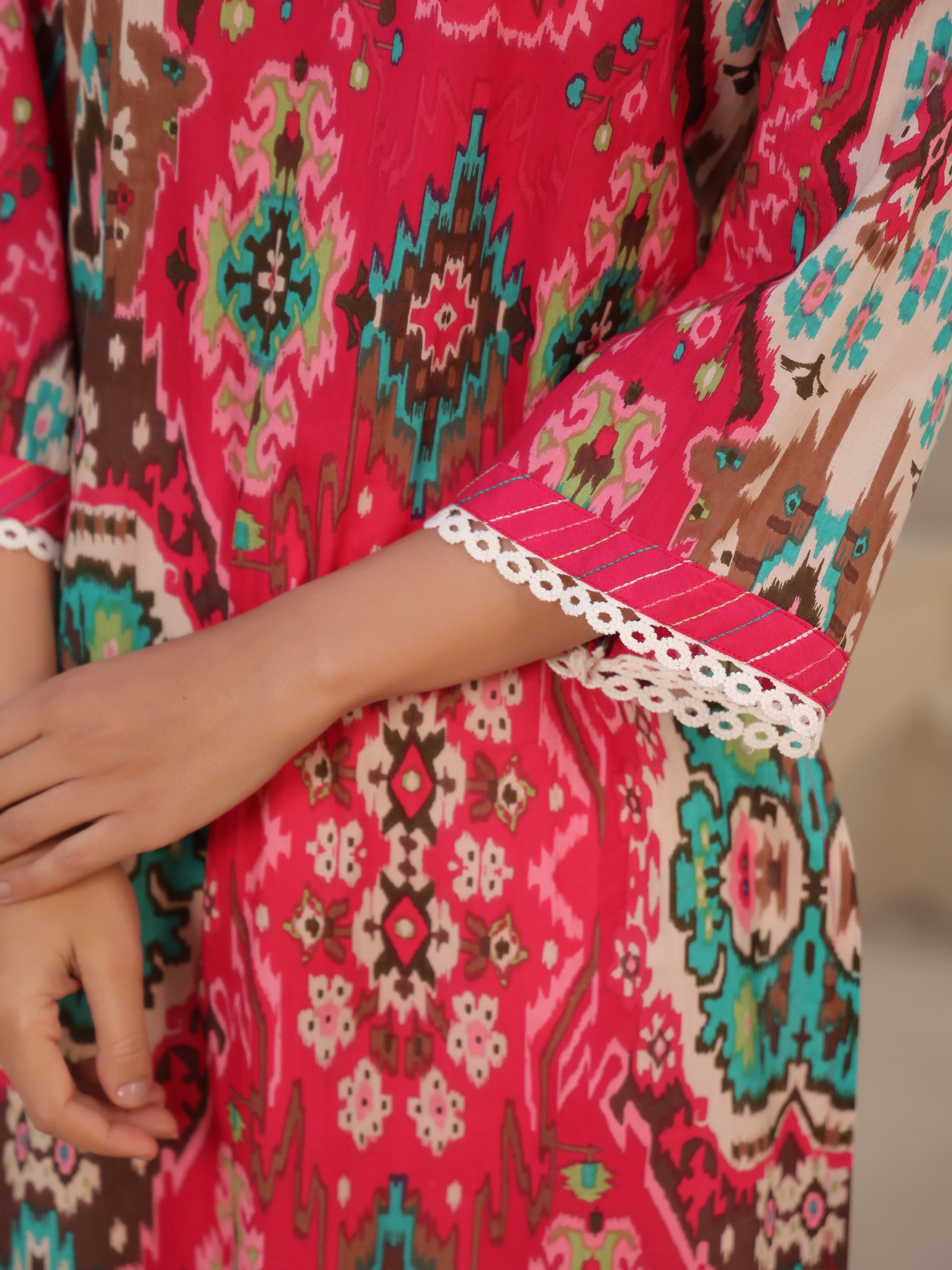 Women Ethnic Motifs Printed Kurta