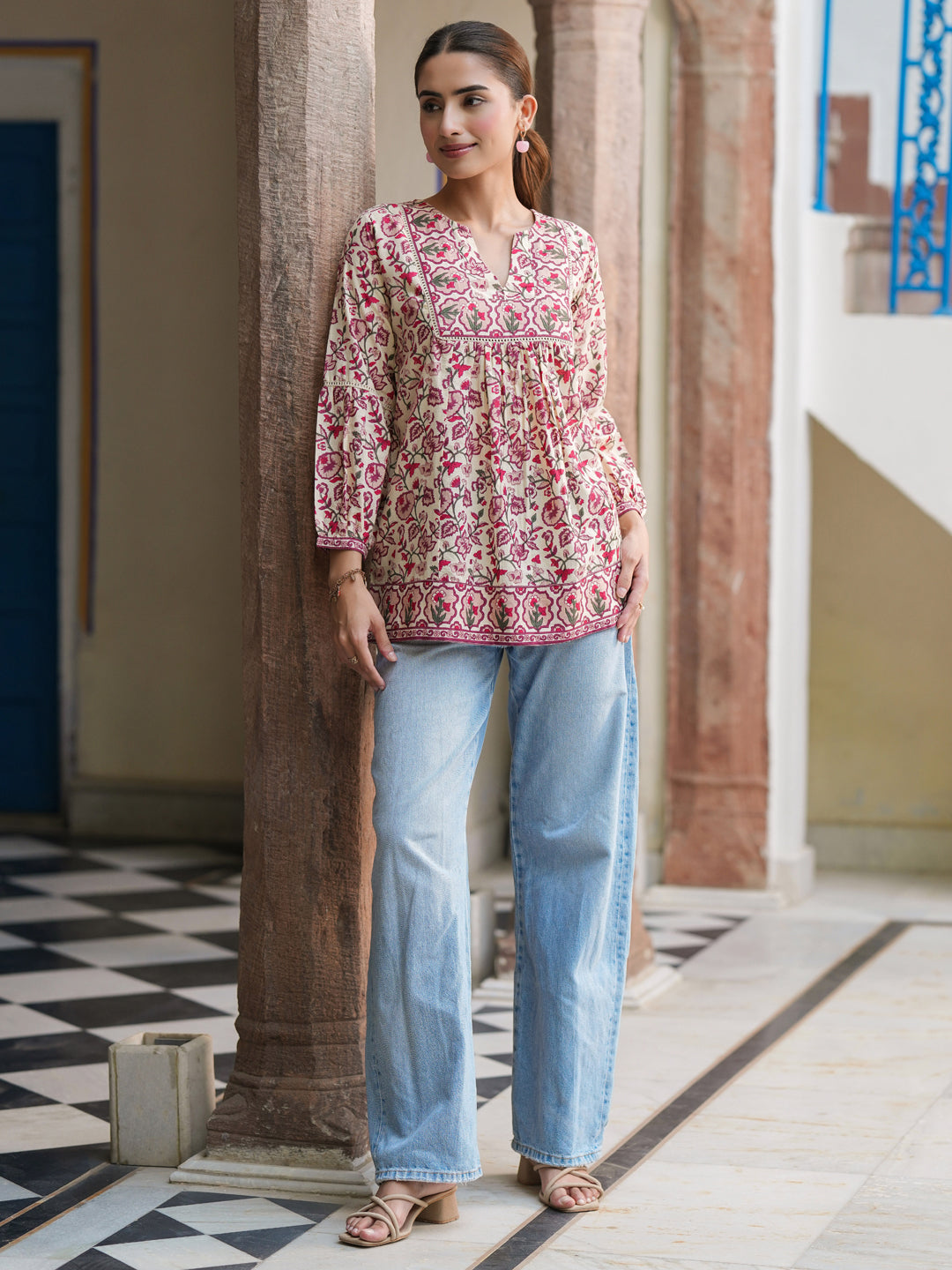 Pure Cotton Printed Tunic