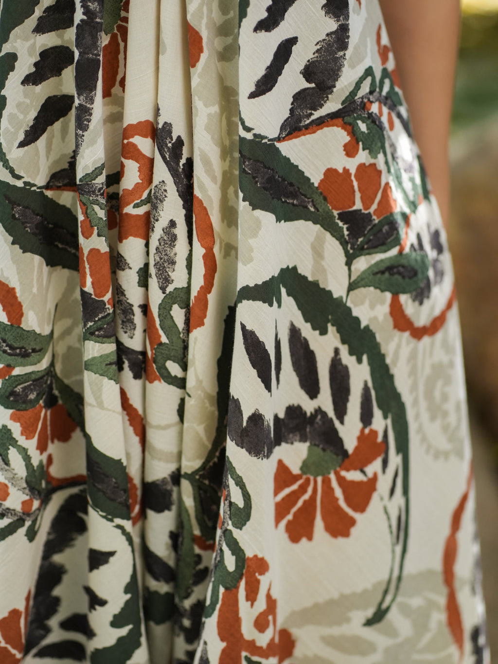 Printed Sleeveless Cotton Basic Jumpsuit